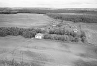Aerial photograph of a farm near Tramping Lake, SK (8-37-21-W3)