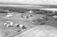 Aerial photograph of a farm near Revenue, SK (7-38-21-W3)