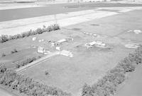 Aerial photograph of a farm near Cutknife, SK (43-22-W3)