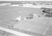 Aerial photograph of a farm near Maidstone, SK (14-47-23-W3)