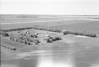 Aerial photograph of a farm near Broadacres, SK (3-36-22-W3)