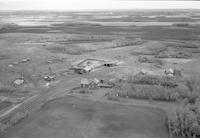 Aerial photograph of a farm near Maymont, SK (36-41-12-W3)
