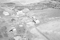 Aerial photograph of a farm near Vawn, SK (47-19-W3)