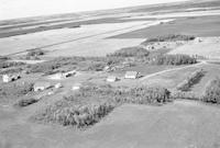 Aerial photograph of a farm near Farm ???