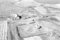 Aerial photograph of a farm in Saskatchewan (24-41-21-W3)