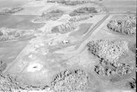 Aerial photograph of a farm in Saskatchewan (21-42-13-W3)