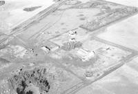 Aerial photograph of a farm in Saskatchewan (42-13-W3)