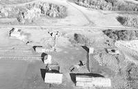 Aerial photograph of a farm near Ibstone, SK (11-42-18-W3)