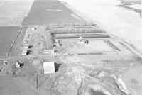 Aerial photograph of a farm in Saskatchewan (42-21-W3)