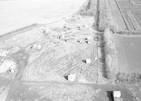 Aerial photograph of a farm near Phippen, SK (3-42-21-W3)