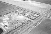 Aerial photograph of a farm in Saskatchewan (42-22-W3)