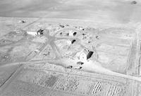 Aerial photograph of a farm in Saskatchewan (43-12-W3)