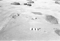 Aerial photograph of a farm in Saskatchewan (43-12-W3)