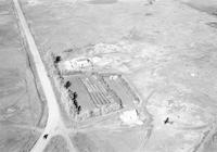 Aerial photograph of a farm near Richard, SK (16-43-12-W3)