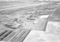 Aerial photograph of a farm in Saskatchewan (43-13-W3)