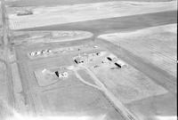 Aerial photograph of a farm in Saskatchewan (43-13-W3)