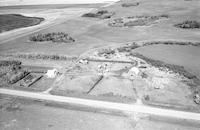 Aerial photograph of a farm in Saskatchewan (43-13-W3)