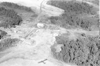 Aerial photograph of a farm in Saskatchewan (36-44-15-W3)