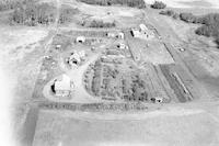 Aerial photograph of a farm in Saskatchewan (35-44-15-W3)