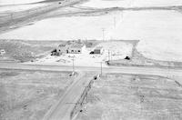 Aerial photograph of a farm in Saskatchewan (44-16-W3)