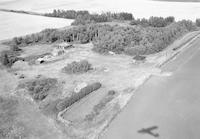 Aerial photograph of a farm in Saskatchewan (25-44-16-W3)