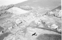 Aerial photograph of a farm in Saskatchewan (44-14-W3)