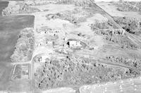 Aerial photograph of a farm in Saskatchewan (44-14-W3)