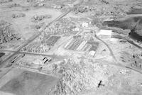 Aerial photograph of a farm in Saskatchewan (44-14-W3)