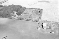 Aerial photograph of a farm in Saskatchewan (16-44-15-W3)