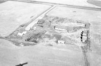 Aerial photograph of a farm in Saskatchewan (19-44-15-W3)