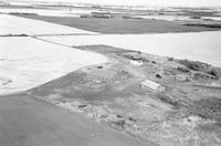 Aerial photograph of a farm in Saskatchewan (23-44-16-W3)