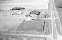 Aerial photograph of a farm in Saskatchewan (30-44-16-W3)