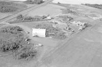 Aerial photograph of a farm in Saskatchewan (29-44-16-W3)