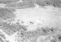 Aerial photograph of a farm in Saskatchewan (8-44-17-W3)