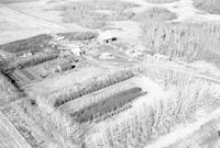 Aerial photograph of a farm in Saskatchewan (45-15-W3)