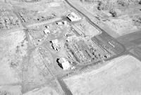 Aerial photograph of a farm in Saskatchewan (31-44-14-W3)