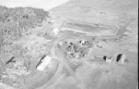 Aerial photograph of a farm in Saskatchewan (12-46-17-W3)