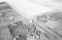 Aerial photograph of a farm in Saskatchewan (16-46-17-W3)