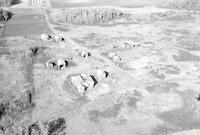 Aerial photograph of a farm near Paynton, SK (34-47-21-W3)