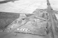 Aerial photograph of a farm near Jackfish Lake, SK (48-18-W3)