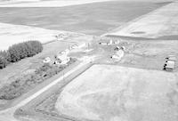 Aerial photograph of a farm in Saskatchewan (38-11-W3)