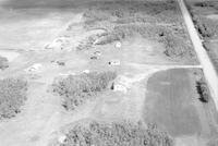 Aerial photograph of a farm in Saskatchewan (44-15-W3)