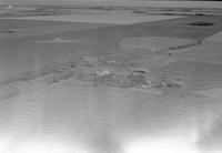 Aerial photograph of a farm in Saskatchewan (30-44-7-W3)