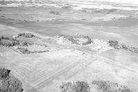 Aerial photograph of a farm in Saskatchewan (44-12-W3)