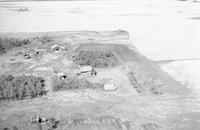 Aerial photograph of a farm in Saskatchewan (45-16-W3)