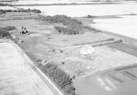 Aerial photograph of a farm in Saskatchewan (45-16-W3)