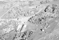 Aerial photograph of a farm in Saskatchewan (46-18-W3)
