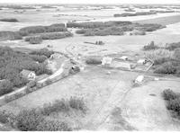 Aerial photograph of a farm in Saskatchewan (48-23-W3)