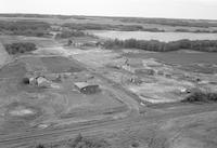 Aerial photograph of a farm in Saskatchewan (15-48-24-W3)