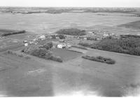 Aerial photograph of a farm in Saskatchewan (13-48-24-W3)